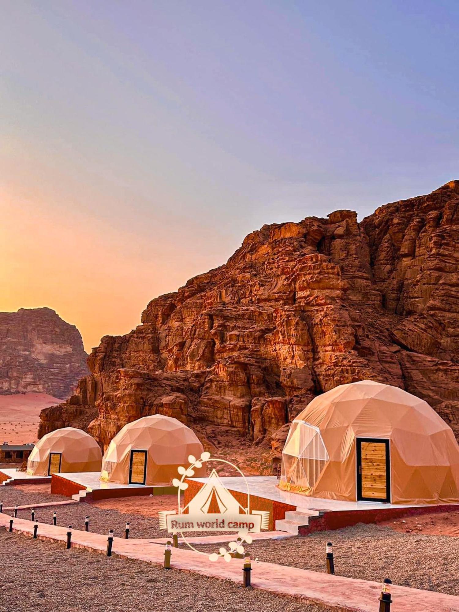 Rum World Bubble Luxury Camp Wadi Rum Exterior foto