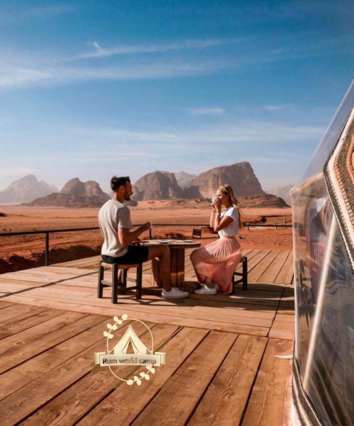 Rum World Bubble Luxury Camp Wadi Rum Exterior foto