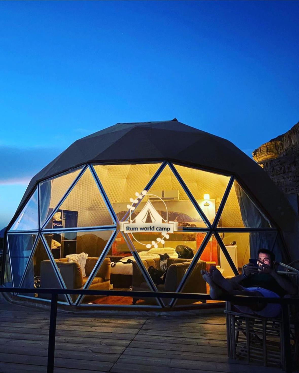 Rum World Bubble Luxury Camp Wadi Rum Exterior foto
