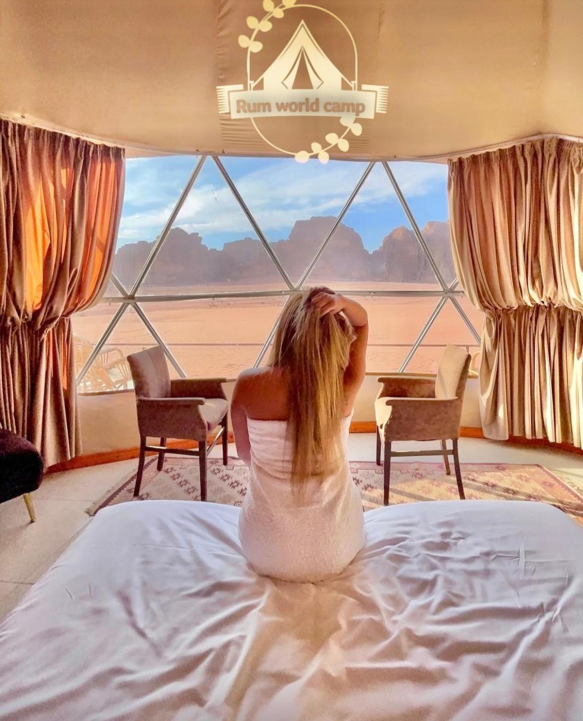 Rum World Bubble Luxury Camp Wadi Rum Exterior foto