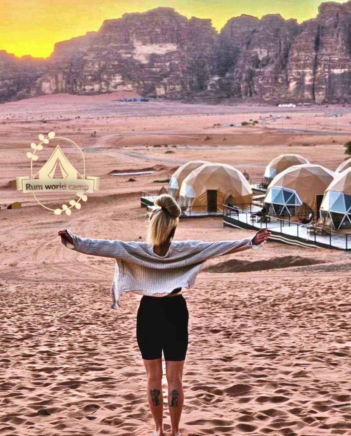 Rum World Bubble Luxury Camp Wadi Rum Exterior foto