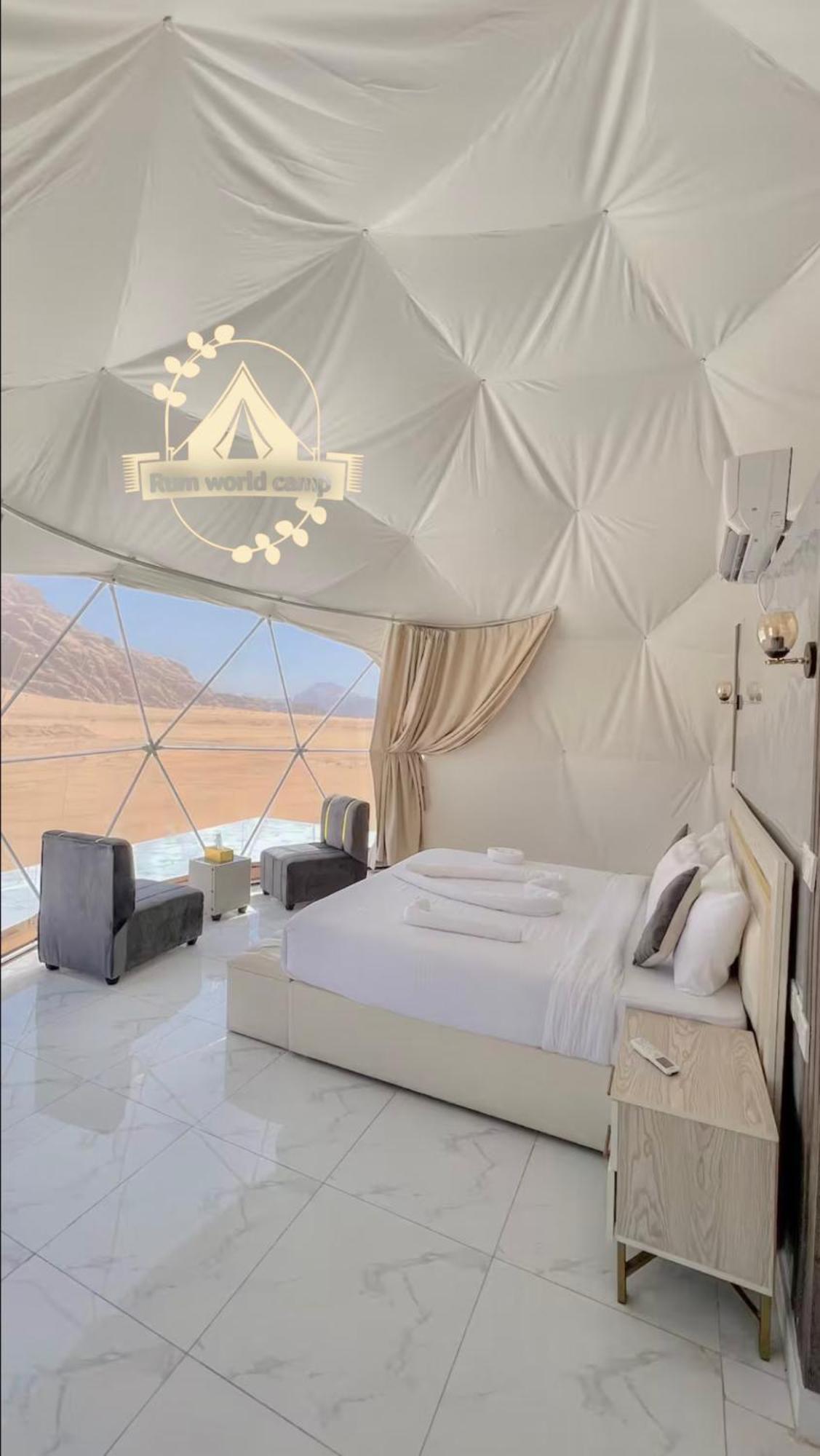 Rum World Bubble Luxury Camp Wadi Rum Exterior foto