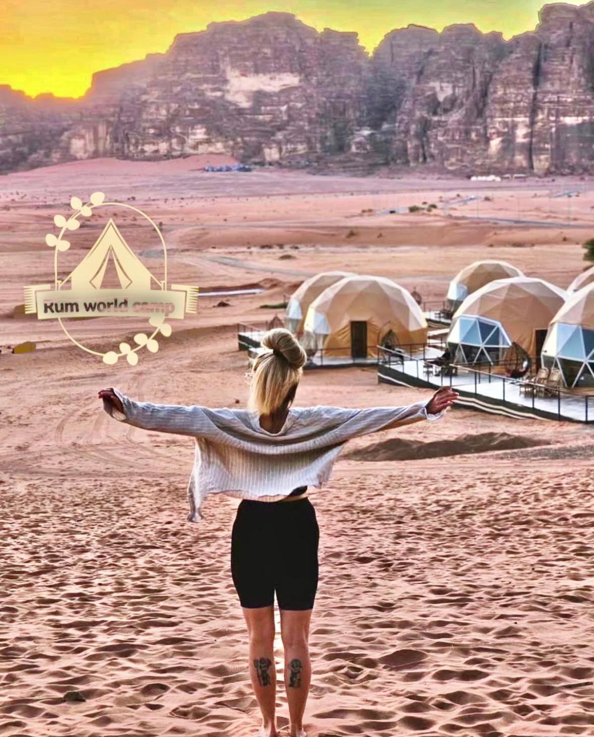 Rum World Bubble Luxury Camp Wadi Rum Exterior foto